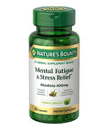 Nature's Bounty Mental Fatigue And Stress Relief Rhodiola Supplement 400 Mg Capsules 30 Count