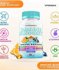 10-In-1 Immune System Support Booster With Elderberry, D3, Selenium, Quercetin, Zinc, Vitamin C, Ginger, Turmeric Curcumin, B6, Echinacea ÃƒÂ¢Ã¢â€šÂ¬Ã¢â‚¬Å“ Natural Immune Defense ÃƒÂ¢Ã¢â€šÂ¬Ã¢â‚¬Å“ Made In Usa (60 Count (Pack Of 2))