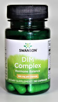 Swanson Dim Complex (Diindolylmethane) 100 Milligrams 30 Capsules (2 Pack)