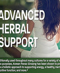 Bronson Korean Panax Ginseng 1000 mg Supports Energy, Endurance & Vitality + Memory and Mental Performance, 250 Capsules