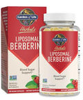 Garden Of Life Liposomal Berberine And Chromium Picolinate For Already Healthy Blood Sugar Glucose Metabolism And Cholesterol With Probiotics For Easy Digestion Non Gmo Gluten Free 30 Servings