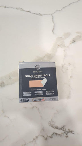 Silicone Scar Sheets, Scar Tape For Surgical Scars, 120" X 1.6" Roll - C-Section, Tummy Tuck, Keloid Scar Treatment, As Post Surgical Cream, Gel, Scar Patches, Surgery Scar Removal, Strips For Scars