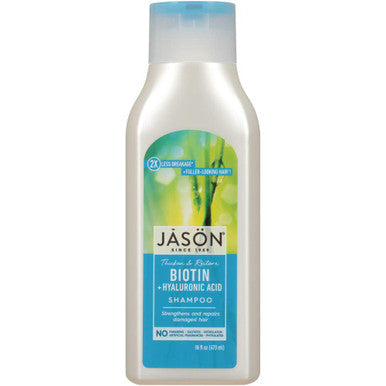 Jason Natural Restorative Biotin Shampoo - Lavender, 16 Fl Oz