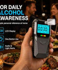 Dubignb Mini Breathalyzer Alcohol Tester Portable Digital Breath Alcohol Detector With Lcd Display Bac Mini Breathalyzer Keychain Tester Blood Alcohol Breathalyzer Mini For Travel