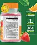 Lifeable Magnesium Kids + B Complex Kids Gummies Bundle Great Tasting Vitamin Supplement Gluten Gmo Chewable Gummy