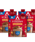 Atkins Strong High Protein Shake Milk Chocolate 30G Protein 7G Prebiotic Fiber Muscle & Gut Health Support Complex 12 Count