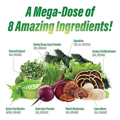 Myogenix Myovite Super Greens Supplement Powder - Super Greens Powder For Men And Women Daily Vitamin Supplement For Optimum Nutrition Grown In Usa - Organic Supplements 30 Servings