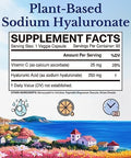 Vitalitown Magnesium + Hyaluronic Acid Bundle Magnesium Complex (Item 1) and Hyaluronic Acid Plus Vitamin C (Item 2) 120 Magnesium Capsules and 90 Hyaluronic Acid Capsules