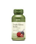 GNC Herbal Plus Triple Ginsa Rush, 100 Capsules