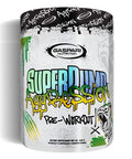 Gaspari Nutrition SuperPump Aggression Pre-Workout: Energy, Focus, Endurance and Recovery, with Creatine and Caffeine (25 Servings, Grizzly Gummy)