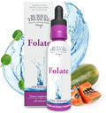 Buried Treasure Folate Drops Methylated B9 (Calcium L5 Methyltetrahydrofolate) Supports Energy Production Heart Health And Pregnancy 5Mthf Supplement Vegan Safe 120 Servings