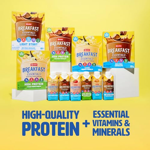 Carnation Breakfast Essentials Light Start Nutritional Powder Drink Mix