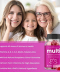 Nutrachamps Biotin Gummies (2 Pack) And Womens Multivitamin Gummies (2 Pack) 4 Pack Bundle