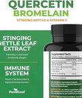 Forestleaf Immune Support Supplement With Vitamin C Quercetin For Immunity - Immune Boosters For Adults With Liposomal Vit C Quercetin & Stinging Nettle - 2 In 1 Immune System Defense Booster