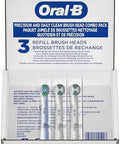 Oral-B Electric Toothbrush Brush Heads Precision Clean White + 2 Daily Clean White 1 Count