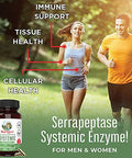 Maryruth'S Maryruth Organics Serrapeptase Enzymes Capsules Up To 2 Month Supply Enzyme Supplement For High Potency Sinus Relief Pills Tissue Health And Cellular Health Vegan Gluten Free 60 Count