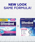 Efferdent Denture Cleanser Tablets, Complete Clean, Cleanser for Retainer and Dental Appliances, 44 Count