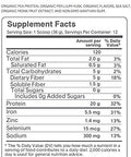 Bellway Sugar Psyllium Husk Fiber Supplement with Plant Protein Vanilla 15.2 oz.