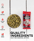 Seapoint Farms Dry Roasted Edamame Sea Salt Vegan GlutenFree Kosher and NonGMO Crunchy Snack for Healthy Snacking 100 Calorie Snack Pack (12 Boxes)