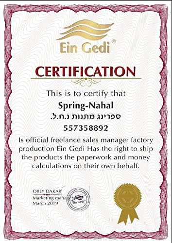 Lion of judah Anointing Oil 7.5 ml - 1/4 oz EIN Gedi from The Holy Land Jerusalem
