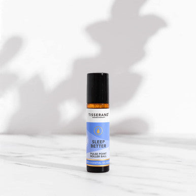 Tisserand Aromatherapy - Sleep Better - Pulse Point Roller - Lavender, Jasmine & Sandalwood Essential Oils - 100% Natural Pure Essential Oils - 10Ml