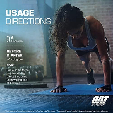 Gat Sport Bcaa Powder Nutritional Supplement 266.5 Gram