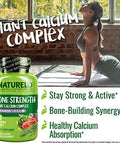 Naturelo One Daily Multivitamin For Women 120 Capsules And Calcium Supplement 120 Vegetarian Capsules Bundle