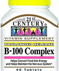 21St Century Vitamin B100 Complex 60 Count (2 Pack)