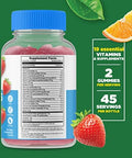 Lifeable Sugar Vitamin D 5000 Iu + Women'S Multivitamin Gummies Bundle Great Tasting Vitamin Supplement Gluten Gmo Chewable Gummy