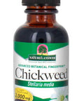Nature'S Answer Alcohol- Chickweed Stelleria Media 2000mg 1oz Extract | Herbal Supplement | Promotes Digestion | Non GMO Kosher Gluten Vegan | Single Count