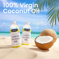 Healthy Origins Coconut Oil, Liquid (100% Virgin) - Virgin, Unrefined, Cold-Pressed Liquid Coconut Oil - 93% MCTs - Centrifuge Extracted Coconut Oil - 20 fl Oz