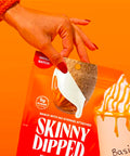 SkinnyDipped Maple Kiss and Pumpkin Spice Almonds Variety Pack Bundle, Healthy Snack, Plant Protein, Gluten Free, 3.5 oz Resealable Bags, Pack of 5, Limited Edition