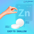 P Puregen Labs Zinc 220Mg [High Potency] Supplement Zinc Sulfate For Immune Support System 100 Tablets