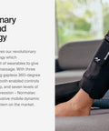 Hyperice Normatec Go Calf - Recovery System with Patented Dynamic Compression Massage Technology - Targeted Relief for Pain and Inflammation - FSA-HSA Approved