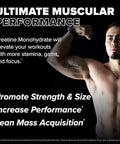 Finaflex Pure Creatine 150 Capsules Promotes Muscular Strength Size & Performance 100% Pure Micronized Creatine Monohydrate 50 Servings