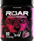Rule 1 Proteins R1 Roar Preworkout Powder With Creatine Betaalanine Citrulline Electrolytes & Caffeine (30 Servings Wild Grape)