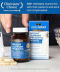 Dailynouri Weight Support Probiotic For Women & Men Supports Healthy Weight Management Metabolism Digestion & Gut Health 3 Clinically Studied Strains + Vegan Omega Oil 30Day Supply