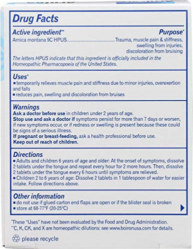 Boiron Pain Arnicare 60 Tablets (A)