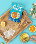 Skinnyboost Skinny Boost Evening Detox Tea & 28-Day Daytime Tea Supports Detox Digestion Metabolism Citrus Mint Flavor Non-Gmo Vegan Keto Friendly