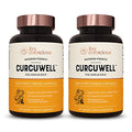 Live Conscious Curcuwell - Curcumin And Boswellia Blend Maximum Strength Joint Body And Cognitive Support - 60 Day Supply (2-Pack)