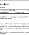 Swanson Beta-Carotene (Vitamin A) 25000 Iu (7500 mcg) 100 Sgels (2 Pack)