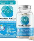 Health & Her Perimenopause Supplement For Women The Uk'S No.1 Perimenopause Supplement Multinutrient Wellbeing Support For Early Stage Of Menopause Vegan Gluten Non Gmo (60 Ct 1 Month)