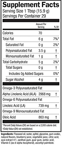 Barlean'S Omega 3 Liquid Supplement Bundle Blackberry Smoothie Flax Seed Oil And PiÃ±a Colada Fish Oil Supplements Set 16 Oz