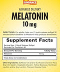 Sundance Melatonin 10Mg 60 Softgels Advanced Delivery Nongmo And Gluten Supplement
