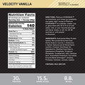 Optimum Nutrition Platinum Hydrowhey Protein Powder 100% Hydrolyzed Whey Protein Isolate Powder Flavor: Velocity Vanilla 1.75 Pounds
