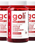 Goli Zero Sugar Apple Cider Vinegar Gummies - Vitamin B12 Probiotics To Address Bloating. No Artificial Sweeteners No Sugar Alcohols. Vegan Plant Based Non-Gmo Gluten- & Gelatin . (3)