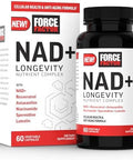 Force Factor Nad+ (Nmn Or Nicotinamide Riboside Alternative) With Resveratrol, Astaxanthin, Spermidine & Luteolin Complex, Nad To Support Cellular Health & Healthy Aging, 60 Capsules