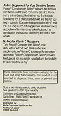 Feosol Complete with Bifera30 Count (Pack of 2)