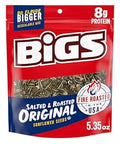 BIGS Sunflower Seeds, Salted & Roasted Original Flavor, 5.35 oz. (12-pk)