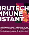 Onnit VIRUTech Immune Instant Powder Drink Mix 30ct Vitamin C Vitamin D3 Zinc LLysine Quercetin AlphaLipoic Acid Elderberry